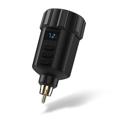 kupować 1500 mAh zasilacz maszyny do tatuaży RCA bezprzewodowy zestaw baterii do tatuaży produkcja online