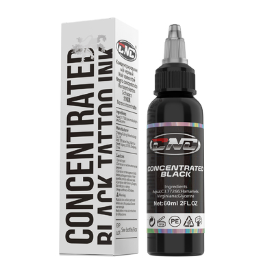 kupować 60 ml pigmentu do tatuaży, koncentrat profesjonalnego czarnego atramentu do tatuażu produkcja online