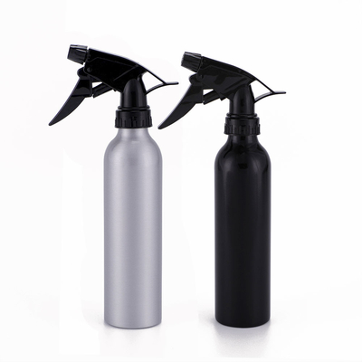 Aluminiowa butelka do mycia tatuaży 250 ml butelka do natrysku tatuażu Srebrny Czarny