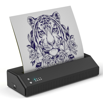 App Control Tattoo Transfer Machine 2500mAh 203dpi Termiczny kopiarz Tattoo