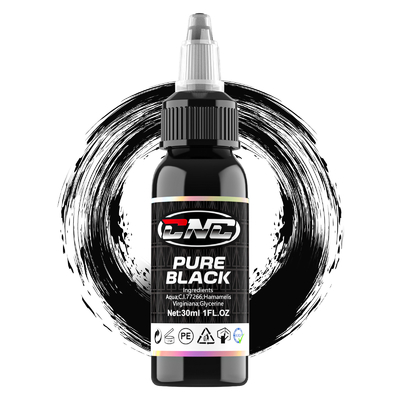 Czarny wodoszczelny makijaż do tatuażu 30ml