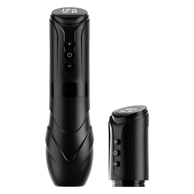 Bezprzewodowa maszyna do tatuażu CNC KRONOS ¥ 1900 MAh bateria, szybkie ładowanie USB-C, 4 ¥ 12 V regulowane i 7 uderzeń